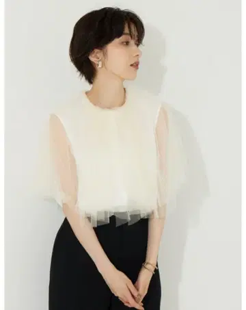 Rouge vif 루즈 비프 택 포함 새상품 화이트 셔츠