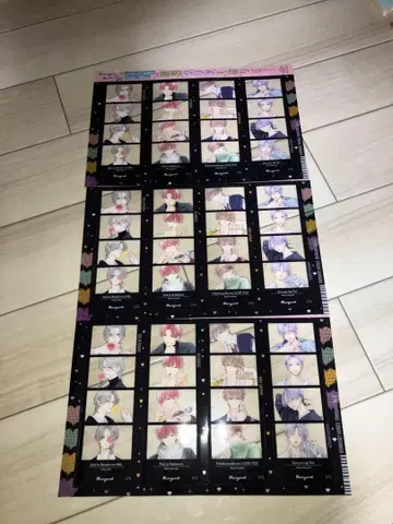 마가렛 15호 부록 마가렛 히어로즈 눈이 즐거운 클리어 책갈피