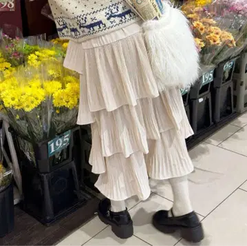 nugu 언밸런스 캉캉 스커트