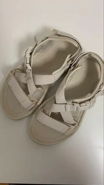 Teva 샌들 베이지 24cm
