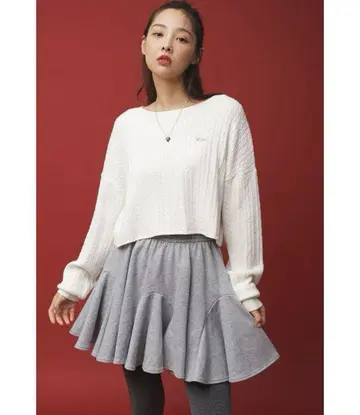 COCODEAL 코코딜 쭈리 서큘러 미니 스커트 M 사이즈