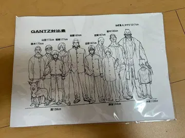 GANTZ  간츠  설정 자료 약 80장