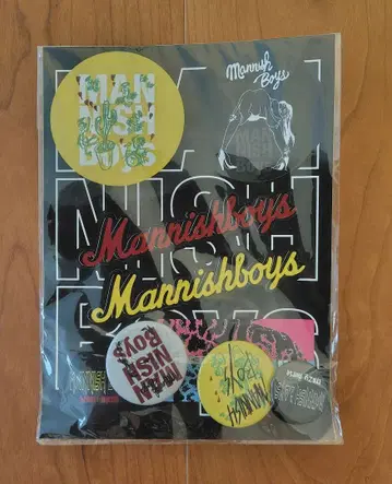 Mannish Boys 사이토 카즈요시 나카무라 타츠야 라이브 굿즈