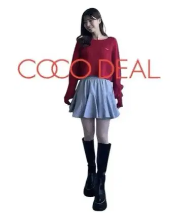 COCODEAL 쭈리 서큘러 미니 스커트