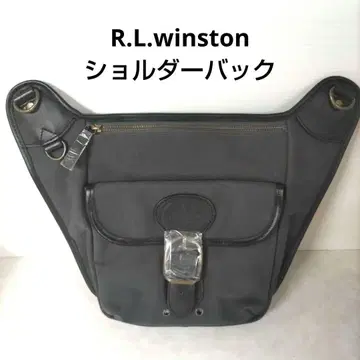 R.L.WINSTON R.L 윈스턴 스페이 플라이 숄더백 블랙