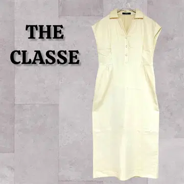 THE CLASSE 슬리브리스 원피스