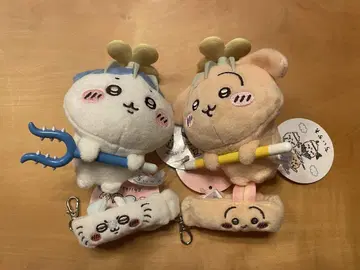 치이카와 (먼작귀) 토벌 마스코트 하치와레 토끼 리스트 밴드 키링