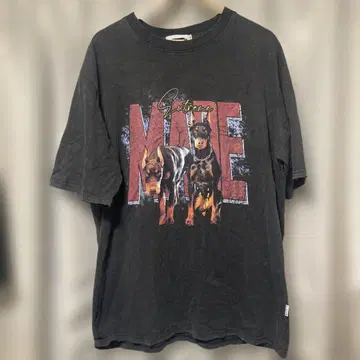 MADEEXTREME 티셔츠 빈티지 가공