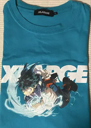 XLARGE 히로아카 티셔츠 미도리야 이즈쿠 S 사이즈