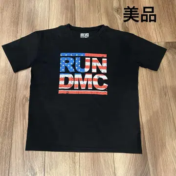 RUN DMC 티셔츠 힙합 밴딩 티셔츠 구제 의류 래퍼 미국