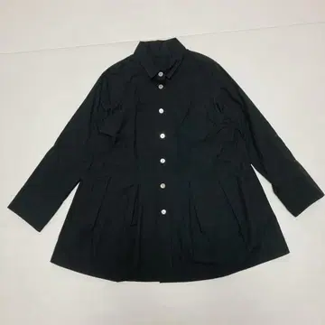 제니 가르송 긴팔 블라우스 블랙 프리 사이즈 A 라인