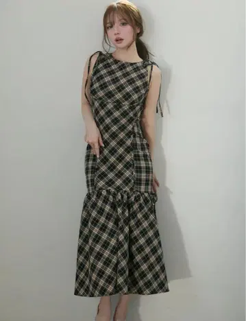 ANDMARY 앤드 마리 Grenda ribbon long dress