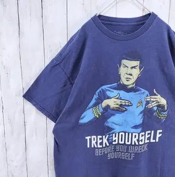 US 구제 의류 STAR TREK 스타 트렉 미스터 스포크 무비 티셔츠