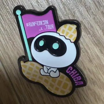 BTS 진 RUNSEOKJIN 아크릴 키링 핑 치바