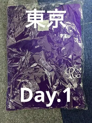 Roselia 투어 Rosenchor 도쿄 Day1 혜택 티셔츠