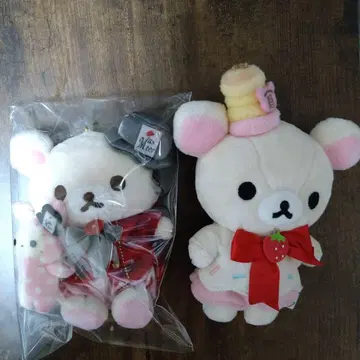 코리락쿠마 봉제 인형 2종 세트