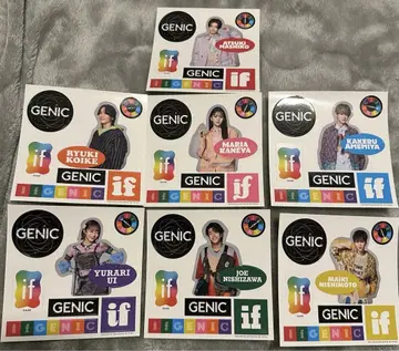 GENIC 스티커 세트