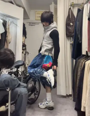 플라보아 frapbois 벌룬 실루엣 사루엘 팬츠