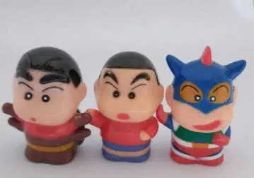 레어] 1992년 크레용 신짱 손가락 인형 소프트 비닐 레트로