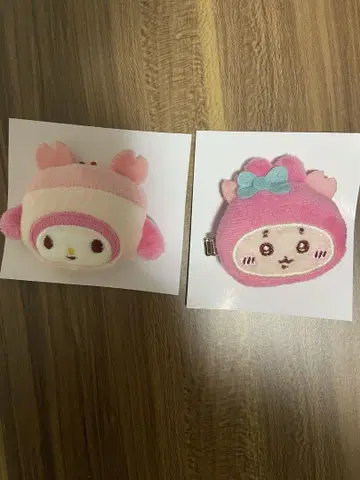 치이카와 산리오 시크릿 헤어 클립 헌책방 마이멜로디