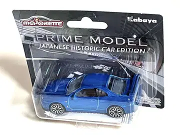 마조렛 프라임 모델 닛산 스카이라인 GT-R R34 파랑 ..