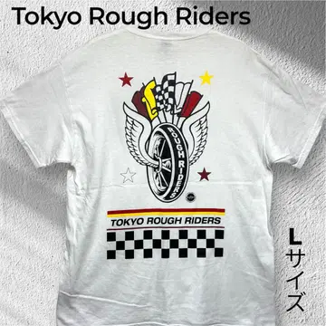 Tokyo Rough Riders 양면 프린트 티셔츠