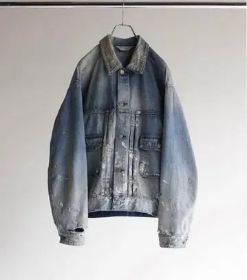 ANCELLM CRASH DENIM JACKET size-3