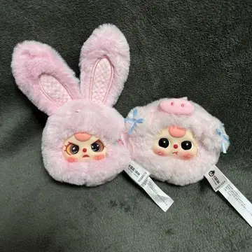 babythree 미니 애니멀 봉제 인형 2종 세트