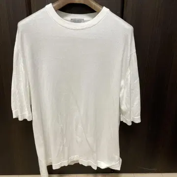 JOHN SMEDLEY Tindall 화이트 L 사이즈