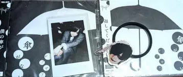 자자 헤어 밴드 폴라로이드 이치키 우산이 없다