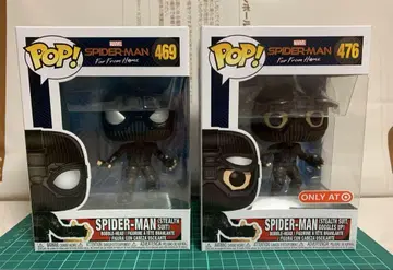 funko POP 469 476 스파이더맨 스텔스 수트 2개 세트