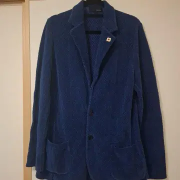 LARDINI 파랑 테일러드 자켓