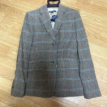 브룩스브라더스 체크 무늬 자켓 미사용 새상품