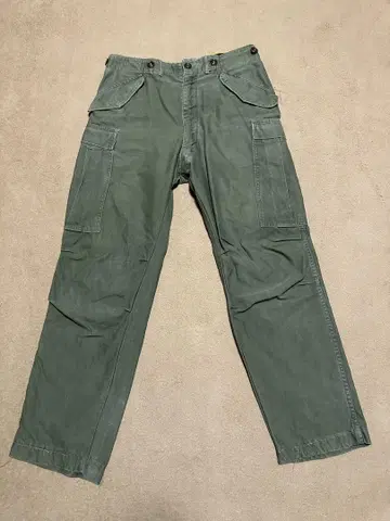 실물 미군 M-51 필드 팬츠 60년대