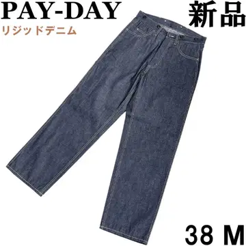 PAYDAY 페이데이 50s 복각 더블니 페인터 데님 팬츠 리지드 38M
