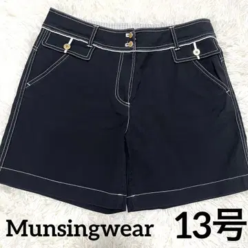 먼싱웨어 여성용 골프 하프 팬츠 13호 블랙