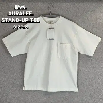 새상품 오라리 STAND-UP TEE