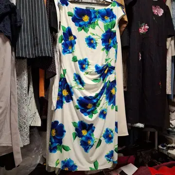 Lauren Ralph Lauren 꽃무늬 슬리브리스 원피스 18