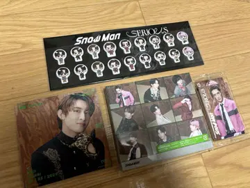 스노우맨 SERIOUS CD 혜택 포함