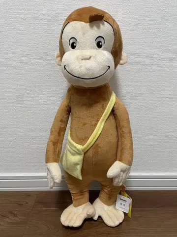 오자루의 조지 옐로우 컬러 백 BIG 봉제 인형