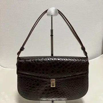 LEATHER MART BANGKOK 크로커다일 패턴 숄더백