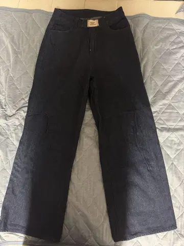 COMMON GULL PRODUCTS 다크 블루 데님 팬츠