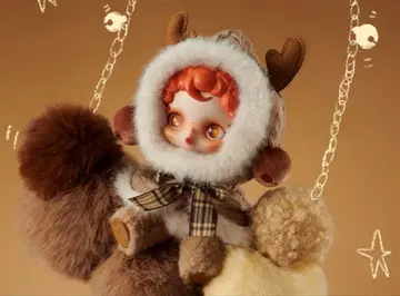 SKULLPANDA Winter Symphony 봉제 인형 펜던트