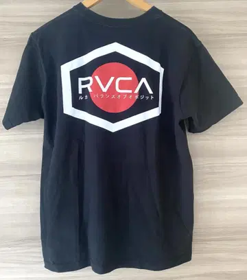 루카 RVCA 블랙 티셔츠