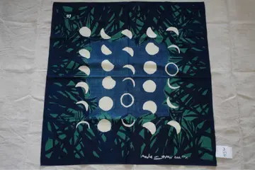 45rpm 반다나 스카프 달의 (인디고) 택 포함
