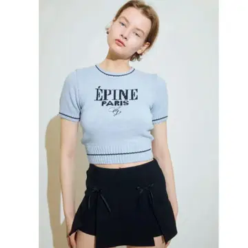 에피누 epine summer knit blue 썸머 니트