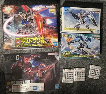 건담 프라모델 세트 제일복권 MG & HG