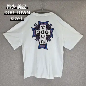레어 새상품급 DOG TOWN CROSS LOGO S/S TEE