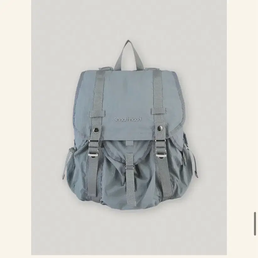 Smooth Mood ♥ Off Duty Backpack/追跡付 smoothmood Off Duty Backpack in Blue Fog on Bunjang Global Site.