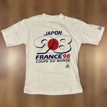 1998 프랑스 월드컵 일본 대표팀 티셔츠 90년대 티셔츠
